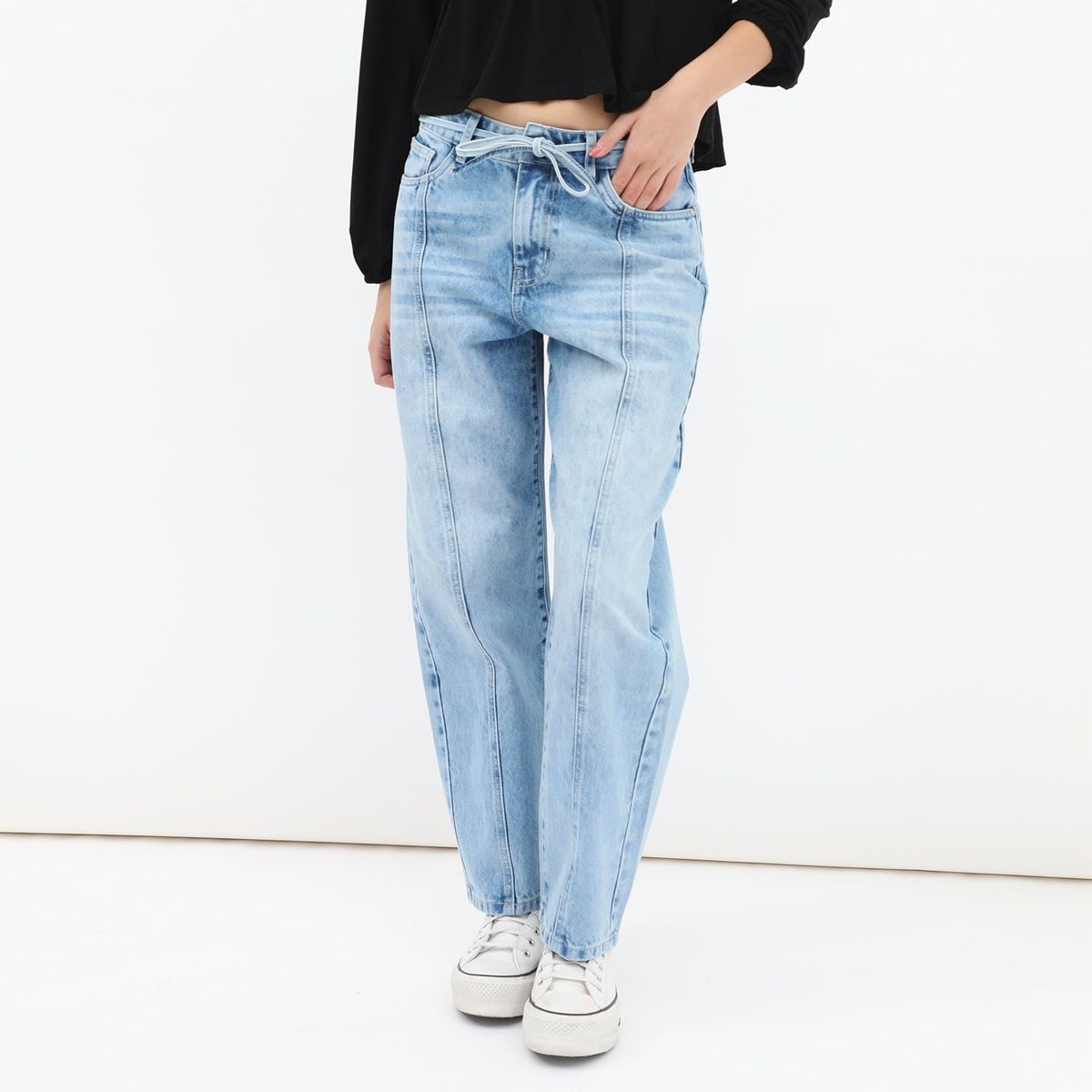 DOO AUSTRALIA - Jean Balloon 100% Algodón Mujer Doo Australia