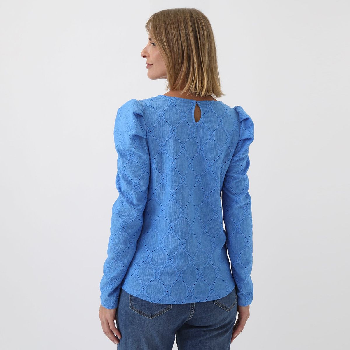 NEWPORT - Polo Manga Larga Casual Mujer Newport