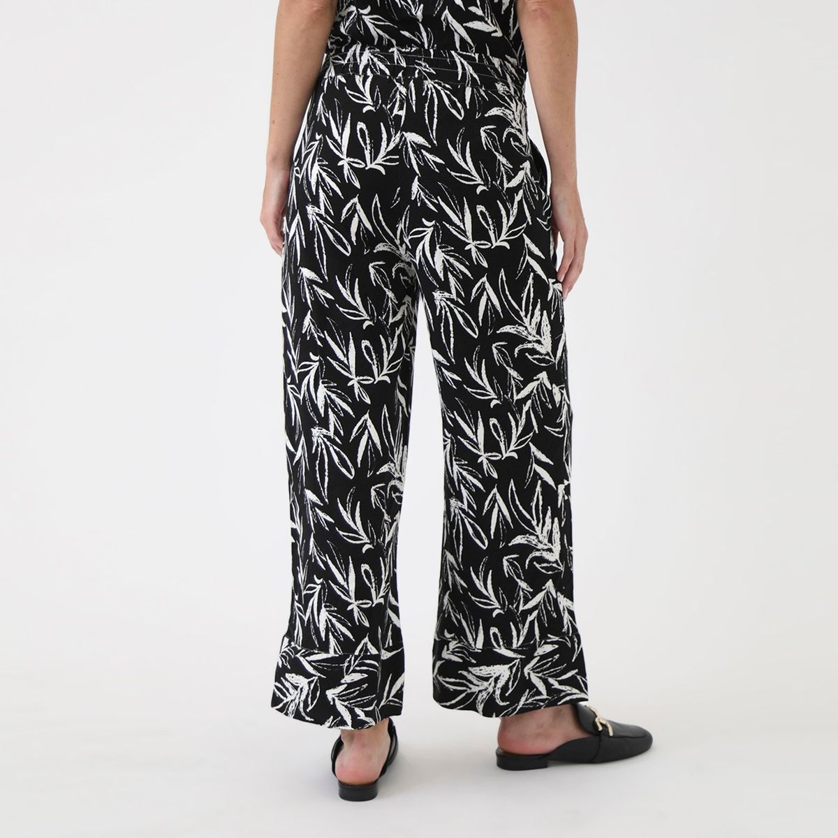 NEWPORT - Pantalón Palazzo Casual Mujer Newport