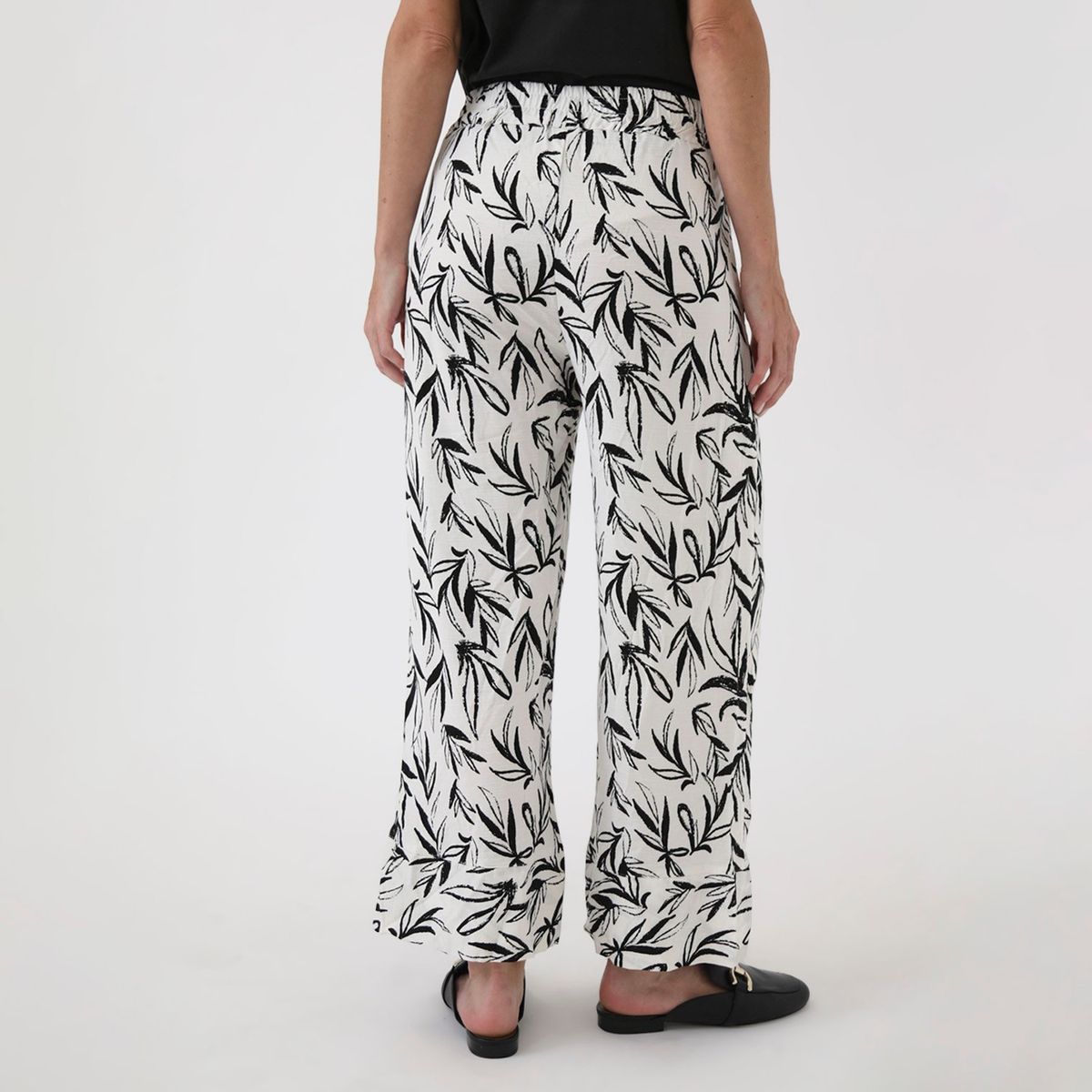 NEWPORT - Pantalón Palazzo Casual Mujer Newport