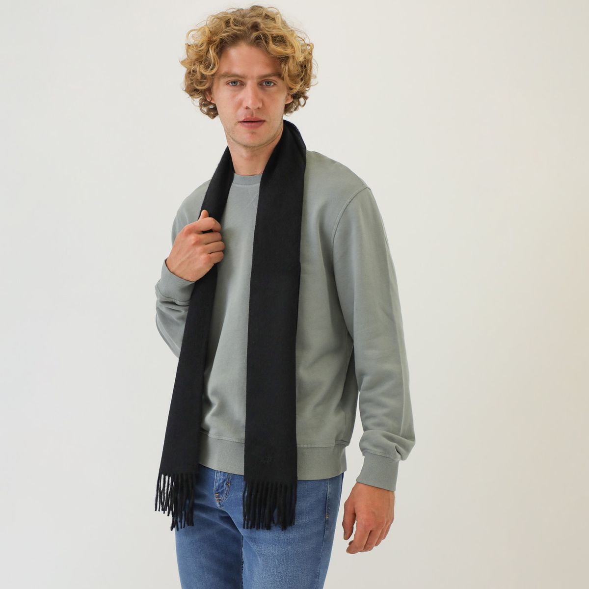 LA MARTINA - Bufanda Baby Alpaca Hombre La Martina