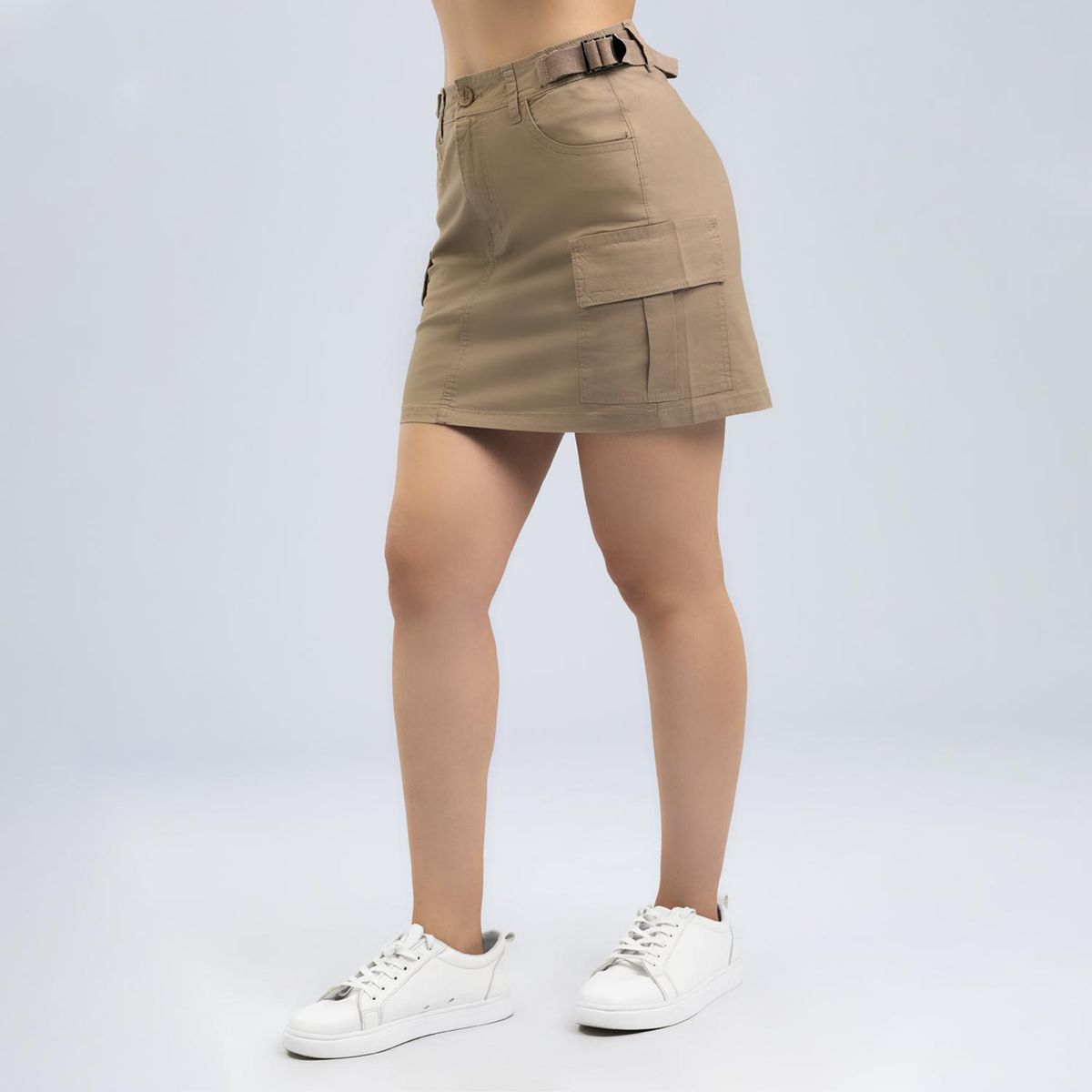 KANSAS - Falda Short Algodón Mujer Kansas