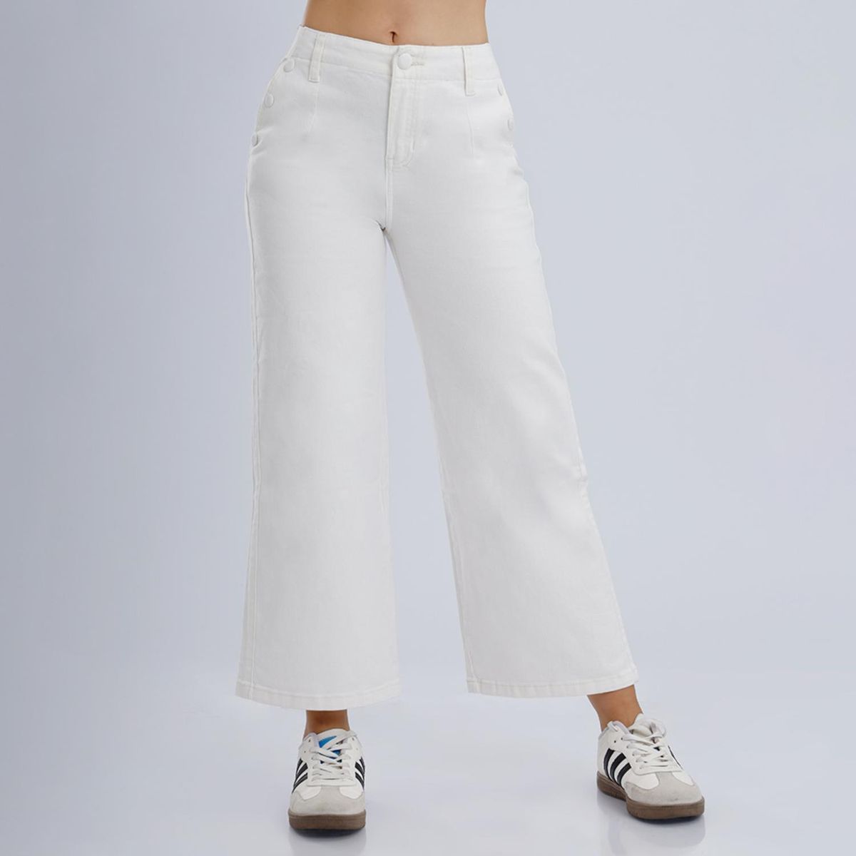 KANSAS - Jean Culotte Algodón Mujer Kansas