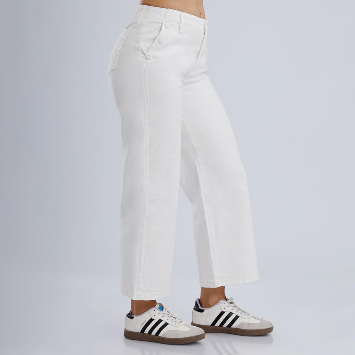 KANSAS - Jean Culotte Algodón Mujer Kansas