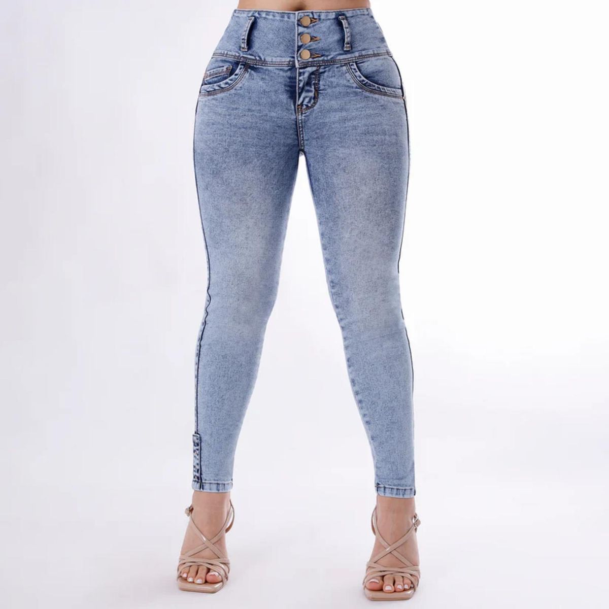 KANSAS - Jean Casual Algodón Mujer Kansas