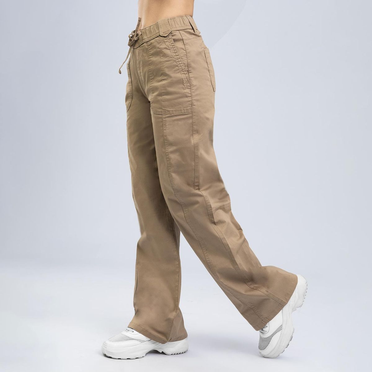 KANSAS - Jean Palazzo Algodón Mujer Kansas