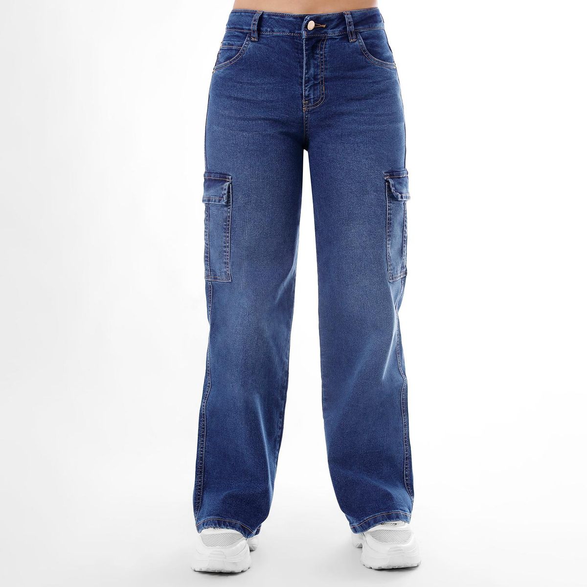 KANSAS - Jean Palazzo Tiro Alto Mujer Kansas