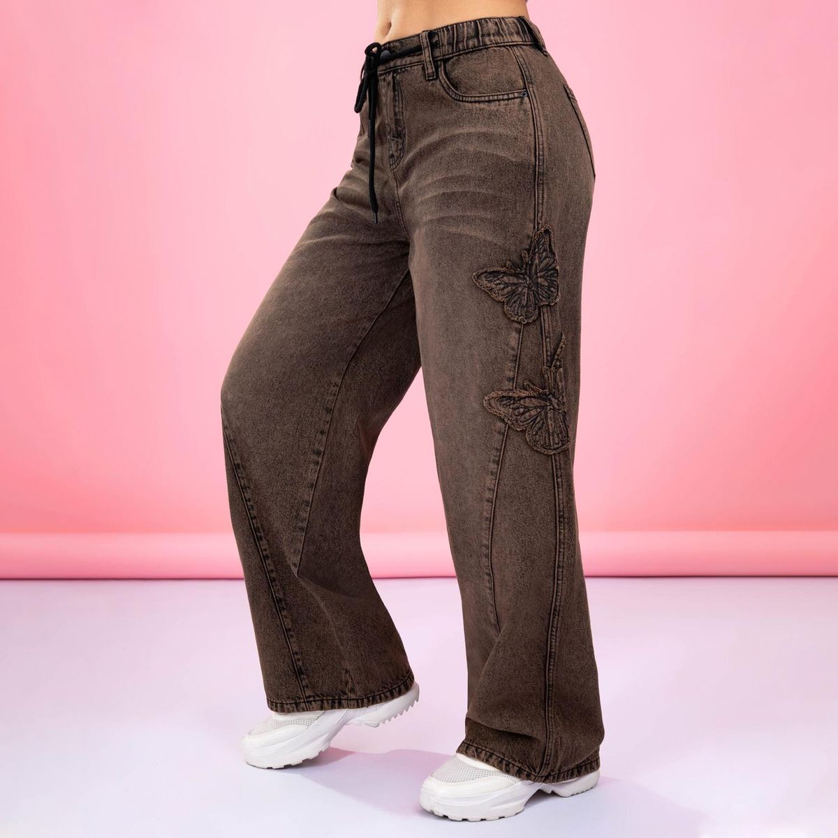 KANSAS - Jean Palazzo Tiro Alto Mujer Kansas