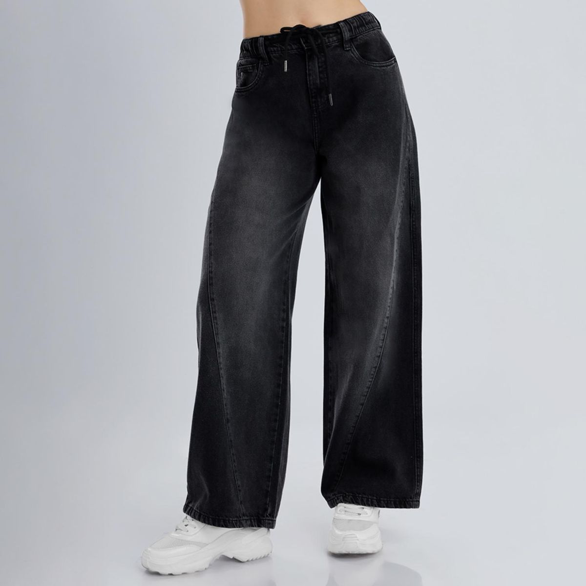 KANSAS - Jean Palazzo Algodón Mujer Kansas