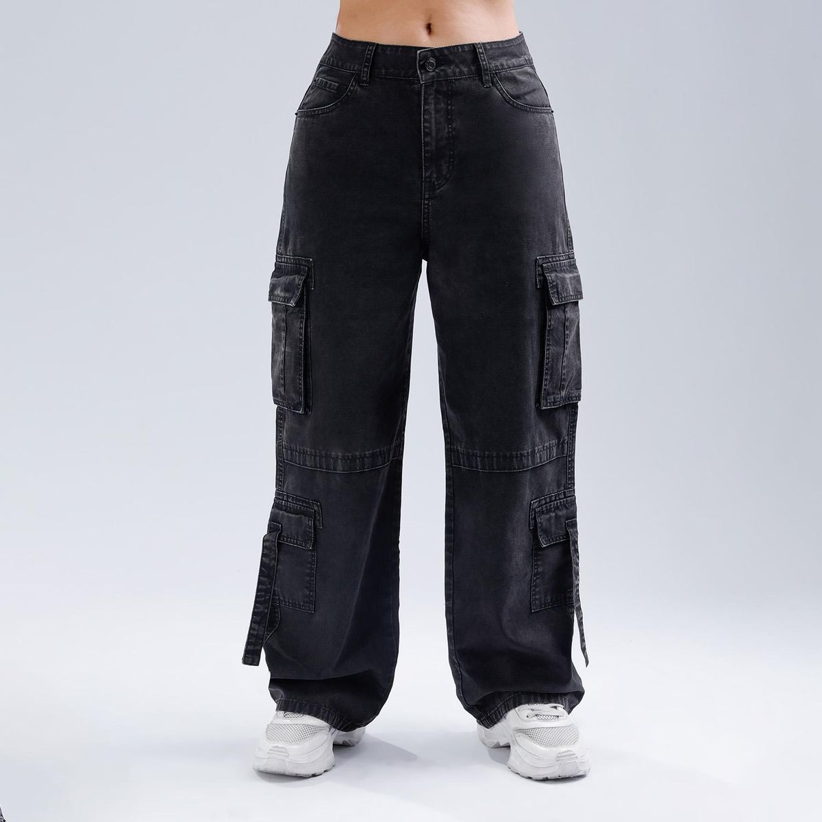 KANSAS - Jean Palazzo Tiro Alto Mujer Kansas