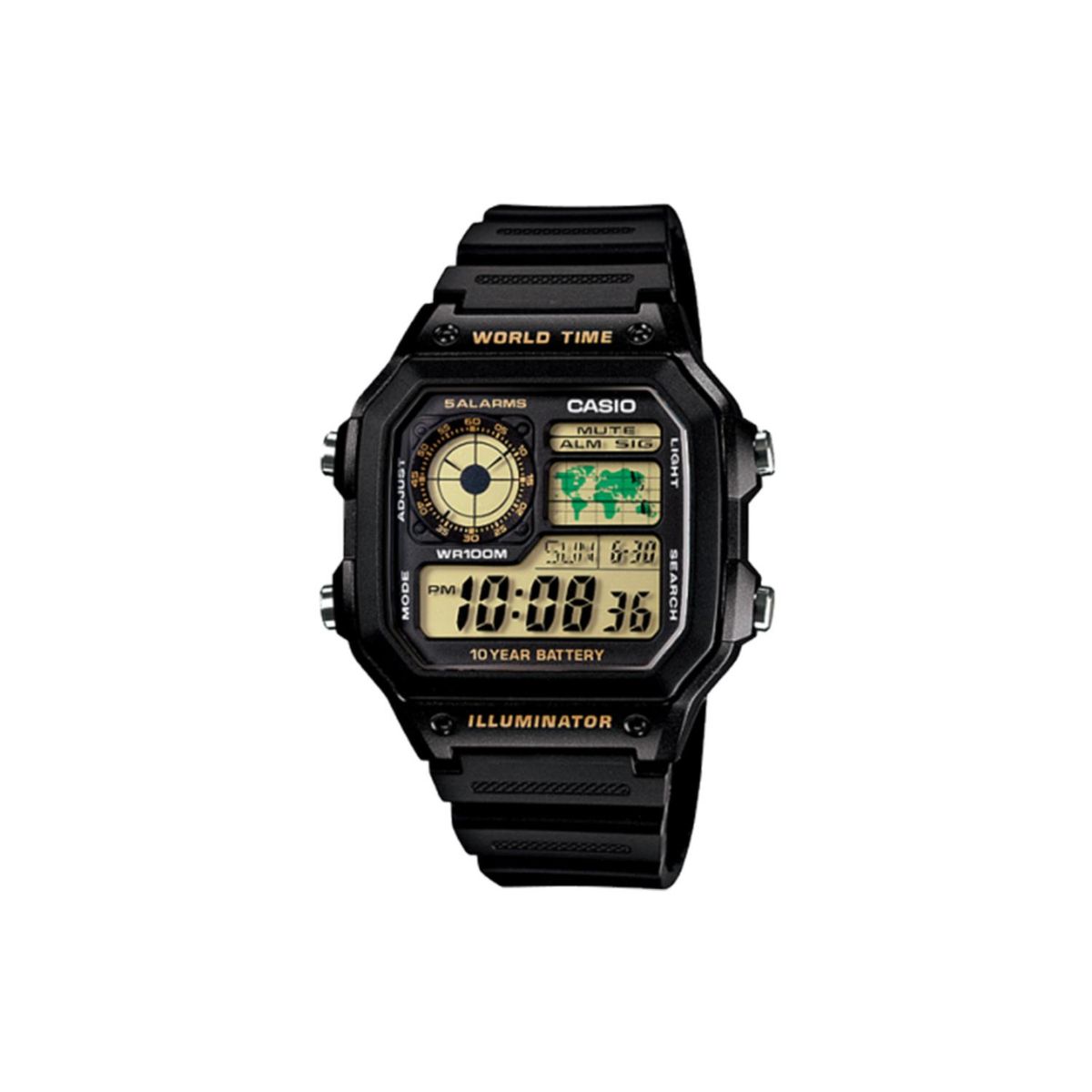 CASIO - Reloj Casio Hombre AE1200WH1BV + Estuche