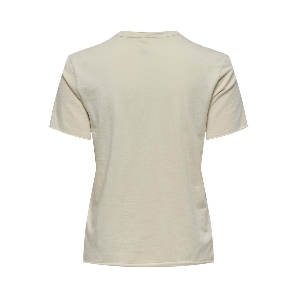 ONLY - Top Manga Corta 100% Algodón Mujer Only