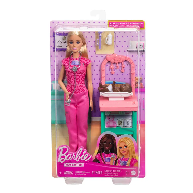 BARBIE - Barbie Profesiones Set De Juego Con Muñeca Sorpresa