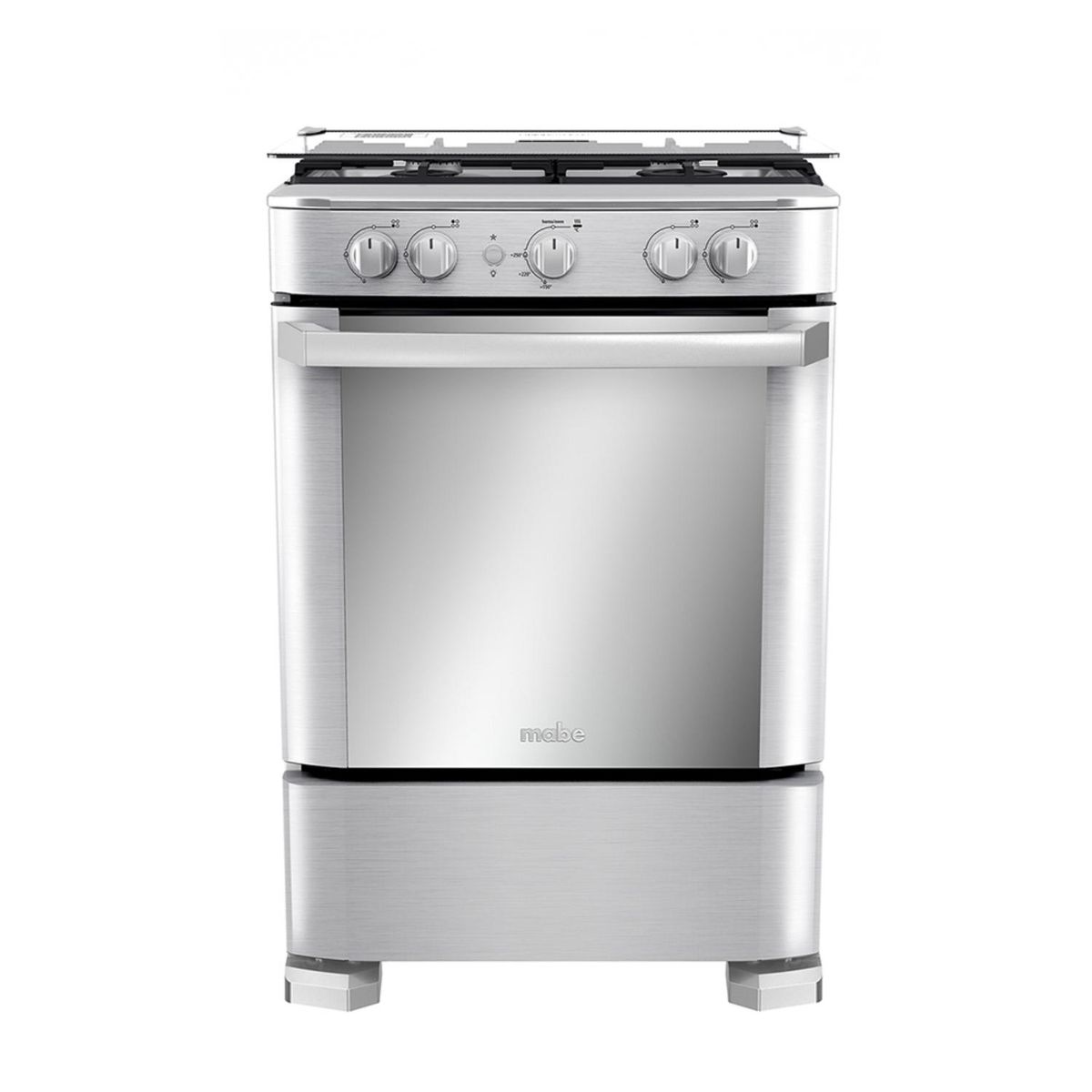 MABE - Cocina a Gas 4 Hornillas 60Cm Inox CMP6030FX1