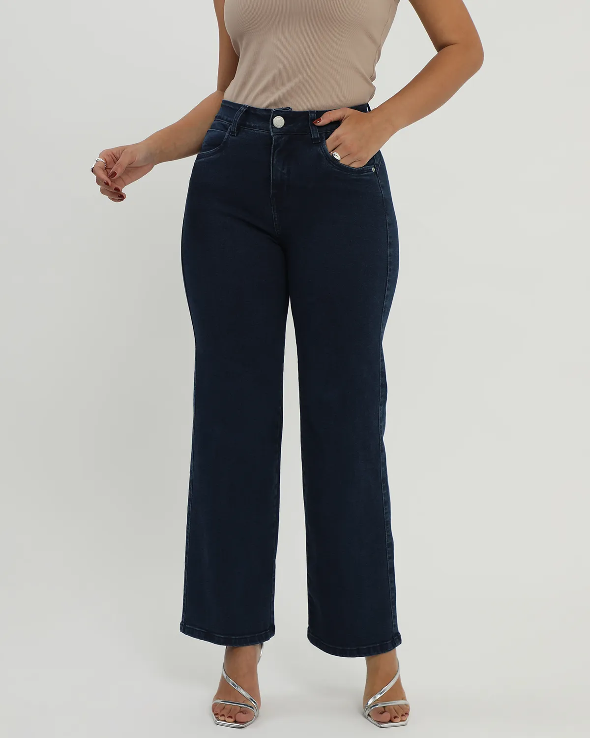Jean Straight Tiro Alto Mujer Mossimo MOSSIMO