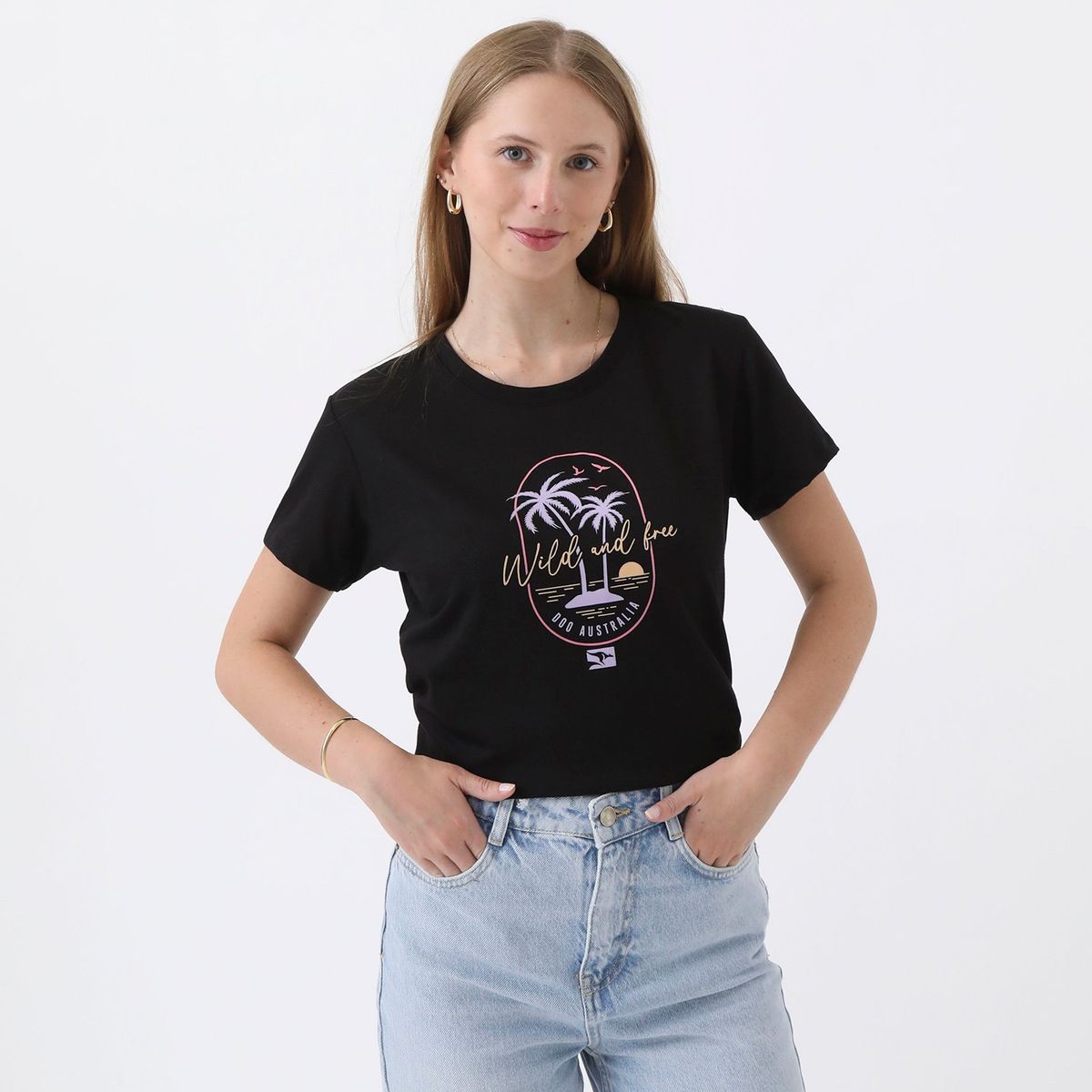 DOO AUSTRALIA - Polo Manga Corta Casual Mujer Doo Australia