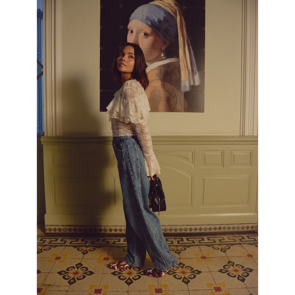 SYBILLA - Blusa Manga Larga Casual Mujer Sybilla