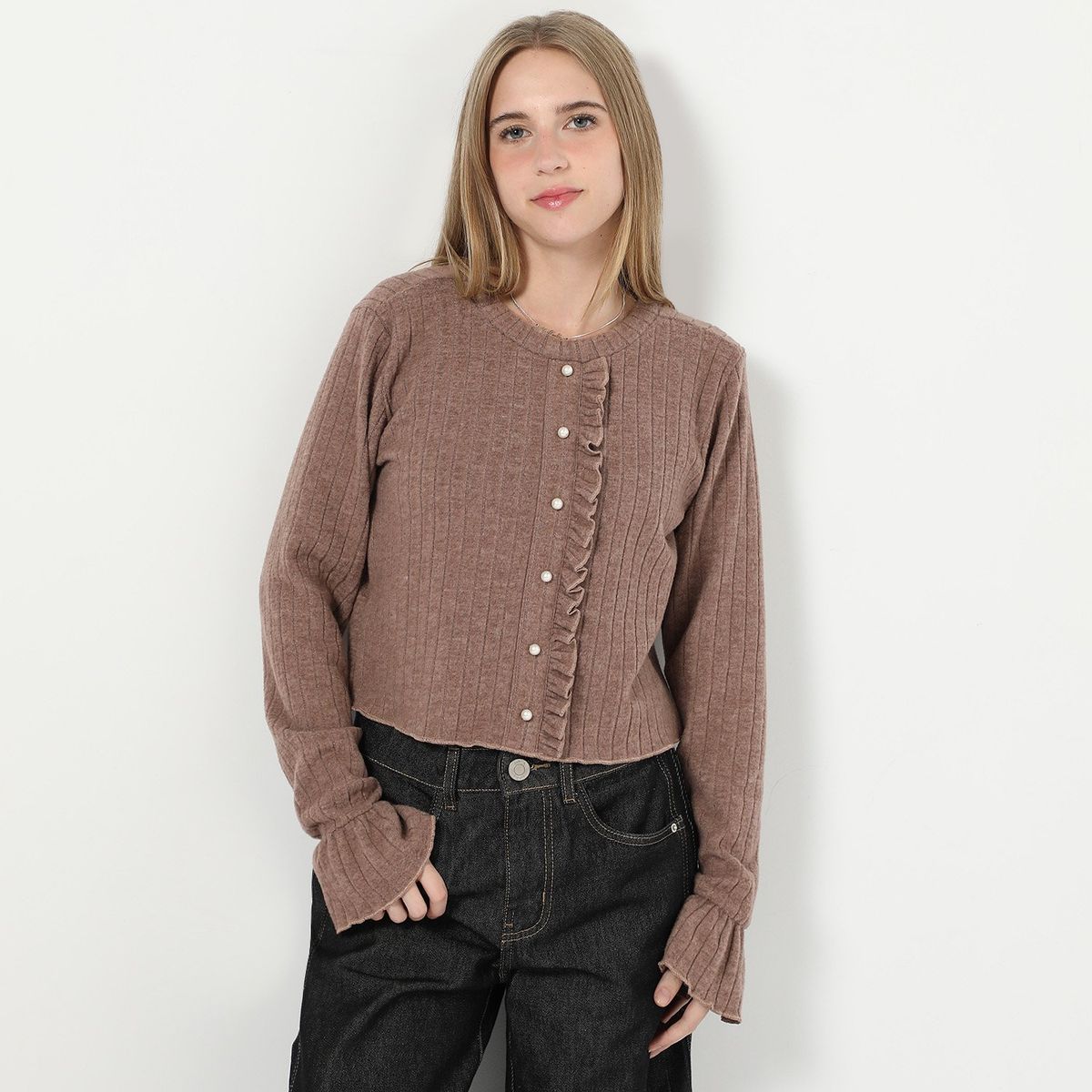 SYBILLA - Cárdigan Casual Mujer Sybilla