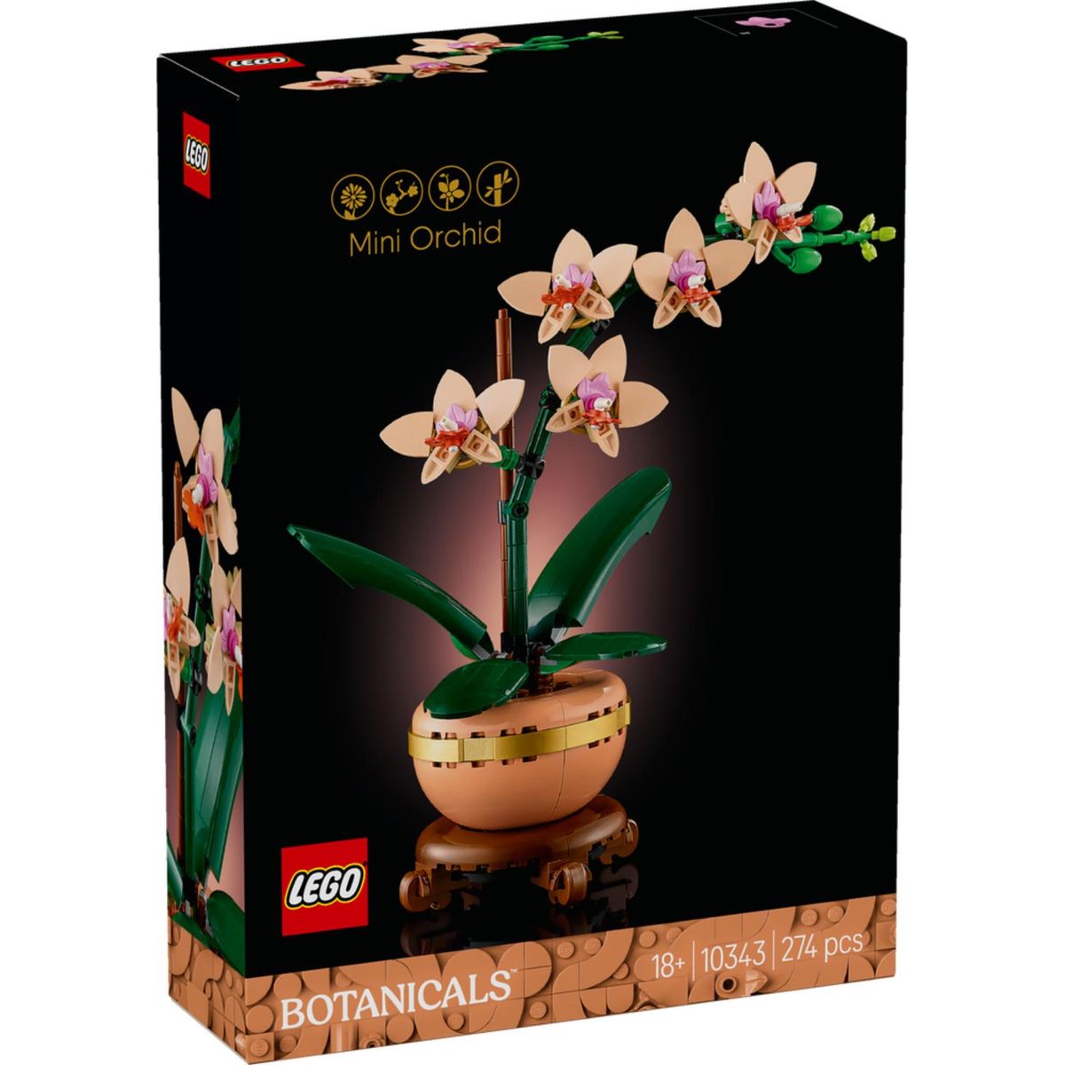  - Bloques Botánica Mini Orquidea Lego