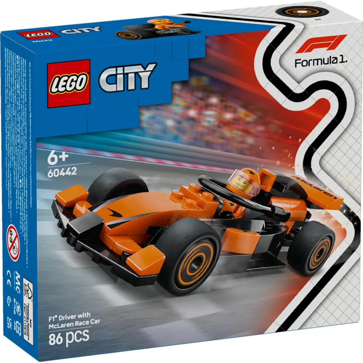 LEGO - Bloques Piloto de F1 Con Coche Mclaren Lego