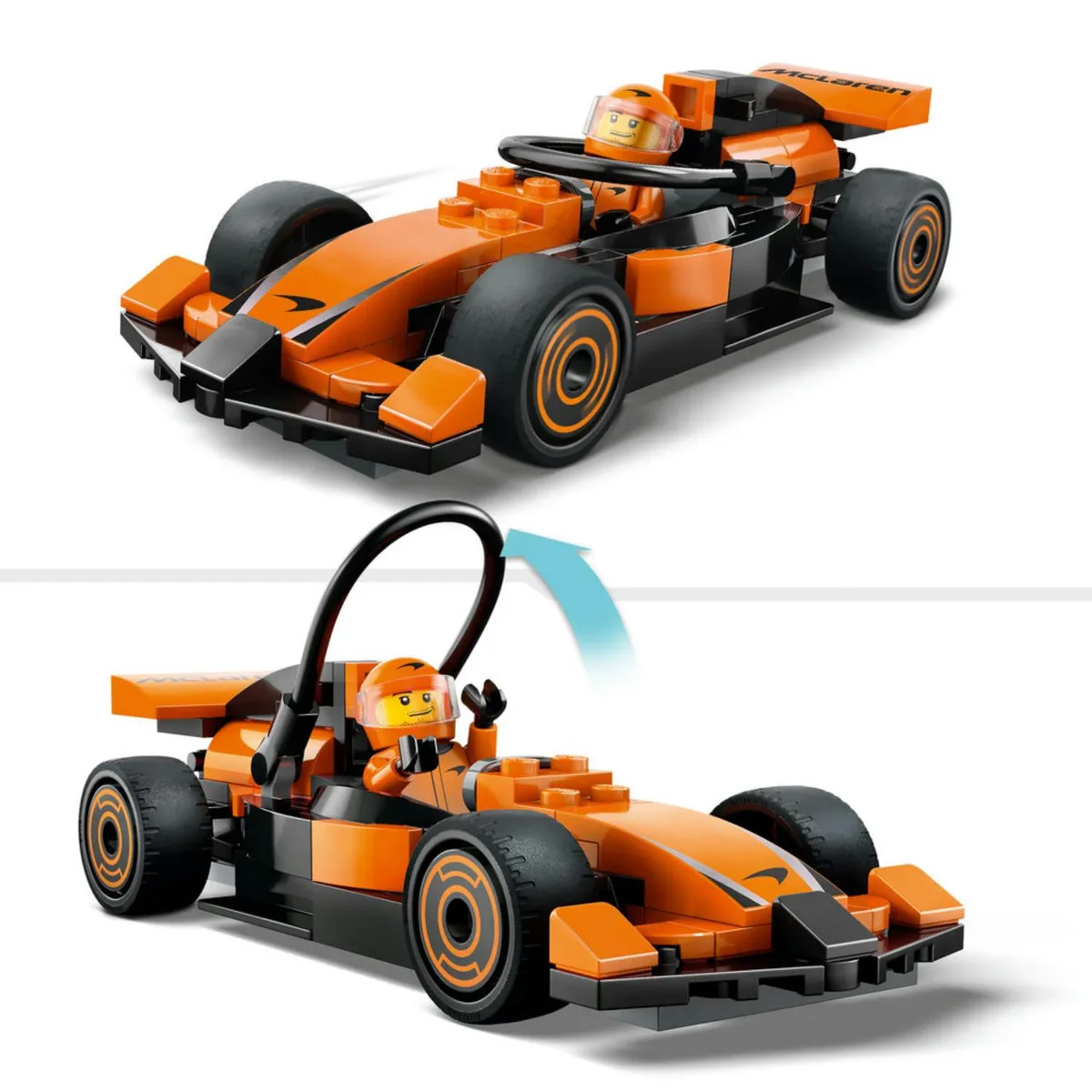 LEGO - Bloques Piloto de F1 Con Coche Mclaren Lego