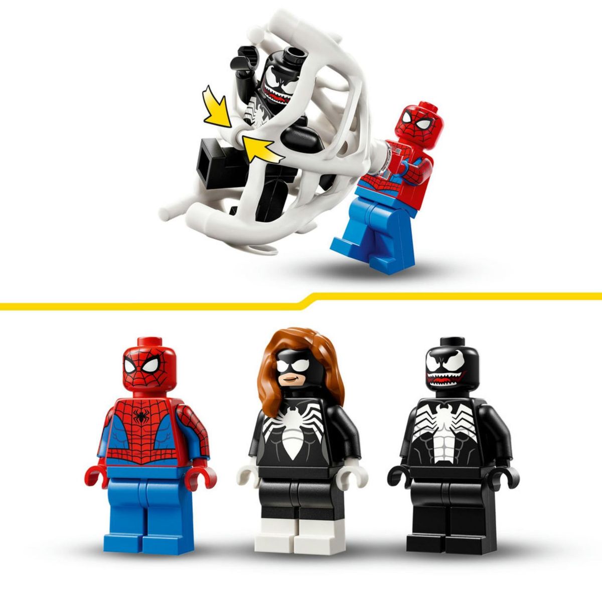 LEGO - Bloques Spider-man Vs. Coche Brutal de Venom Lego