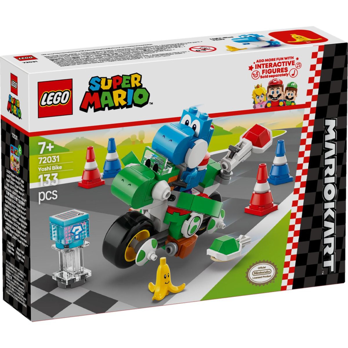 LEGO - Bloques Mario Kart Moto Yoshi Lego