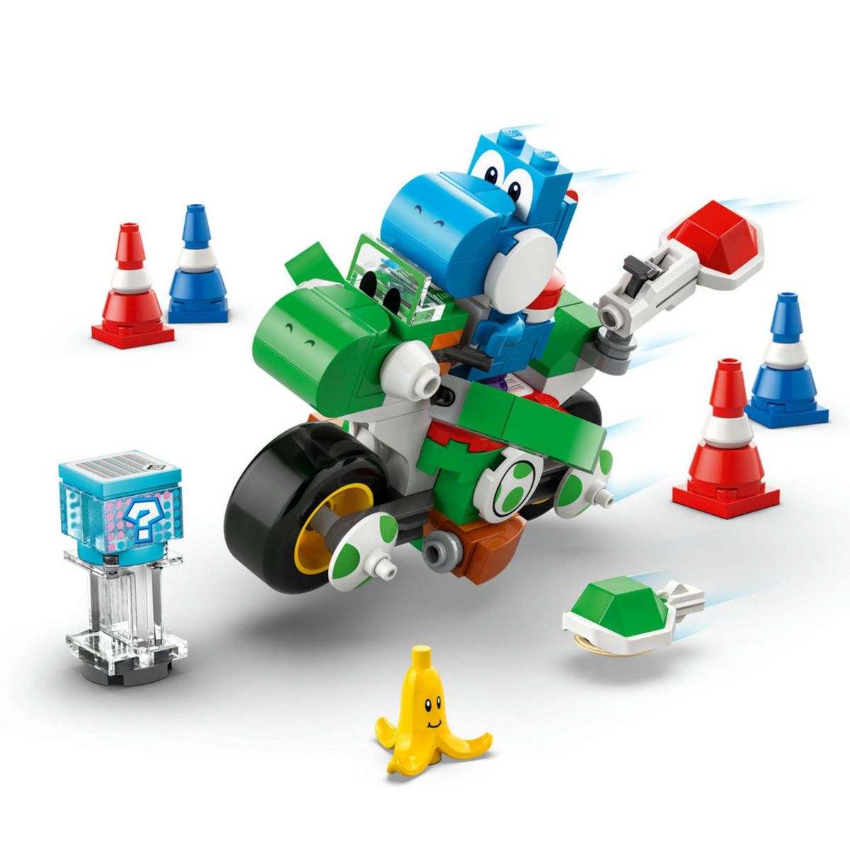 LEGO - Bloques Mario Kart Moto Yoshi Lego