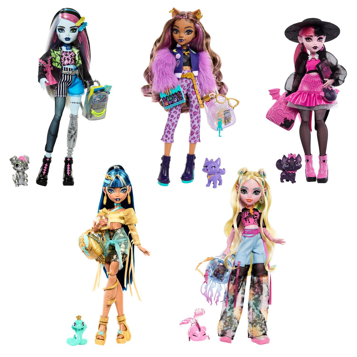 Juguete Muñeca Looks Monstruosos Sorpresa Monster High MONSTER