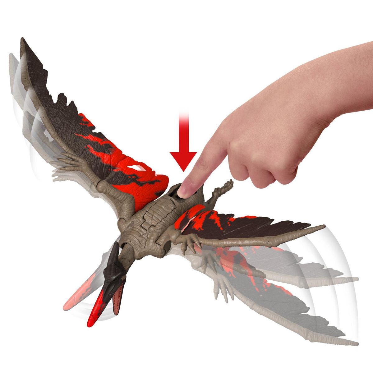 JURASSIC WORLD - Dinosaurio De Juguete Rugido Salvaje Jurassic World 