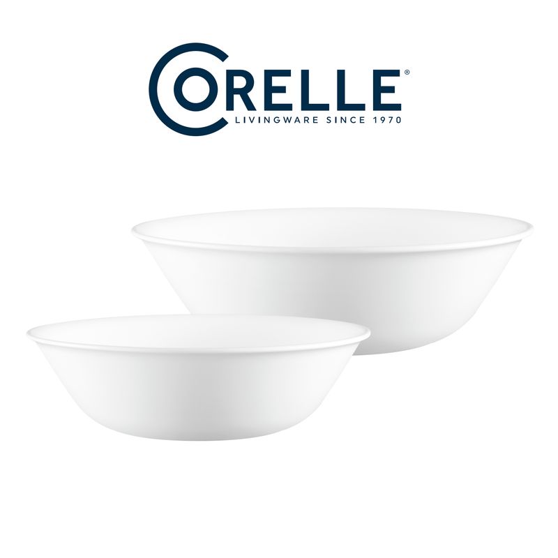 CORELLE - Set X2 Piezas Ensaladera 1 Y 2lt Corelle