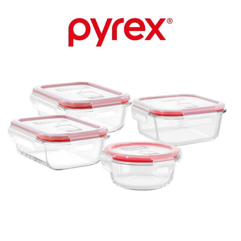 Set X 4 Piezas Tapers Easy Vent Pyrex PYREX | falabella.com