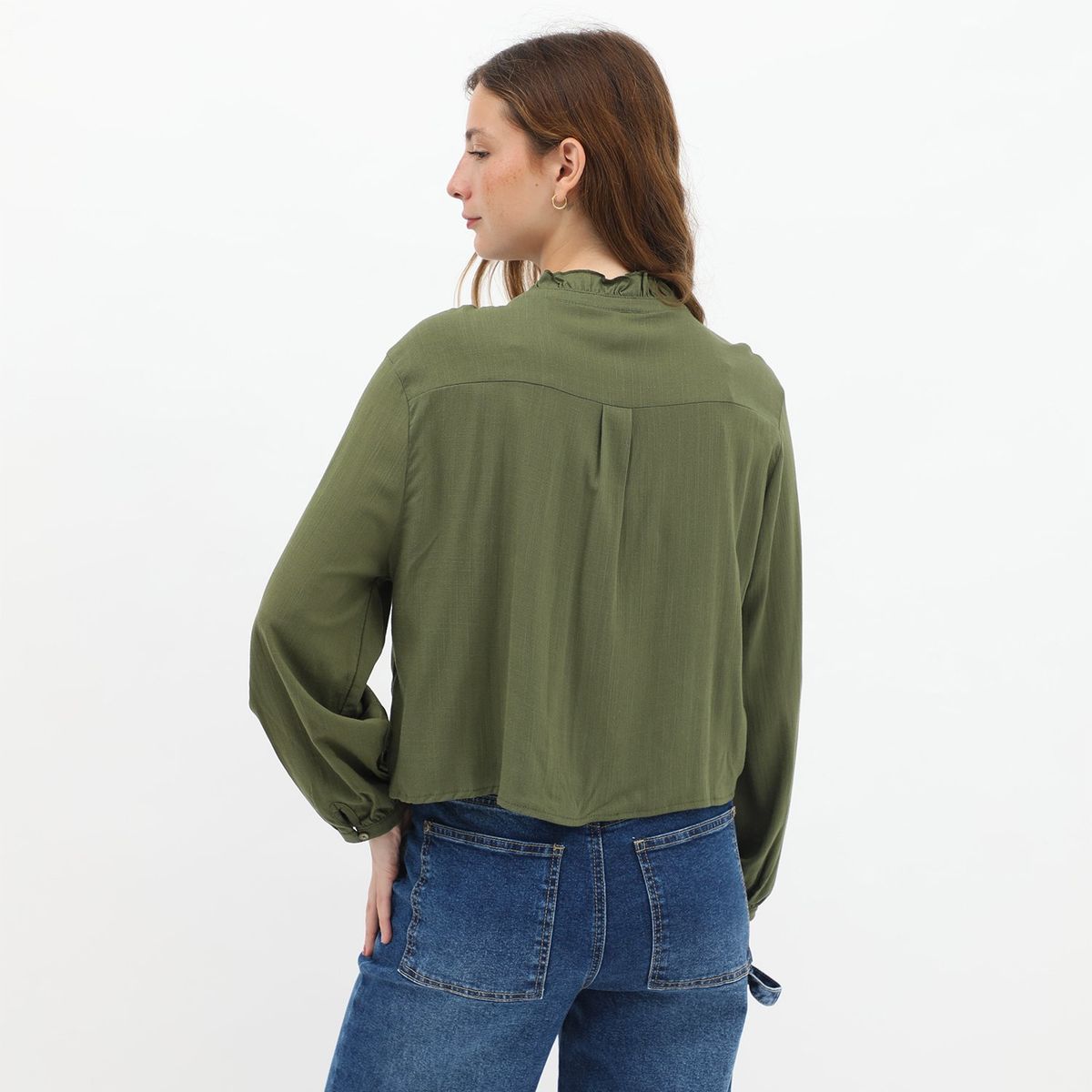 DOO AUSTRALIA - Blusa Manga Larga Casual Mujer Doo Australia