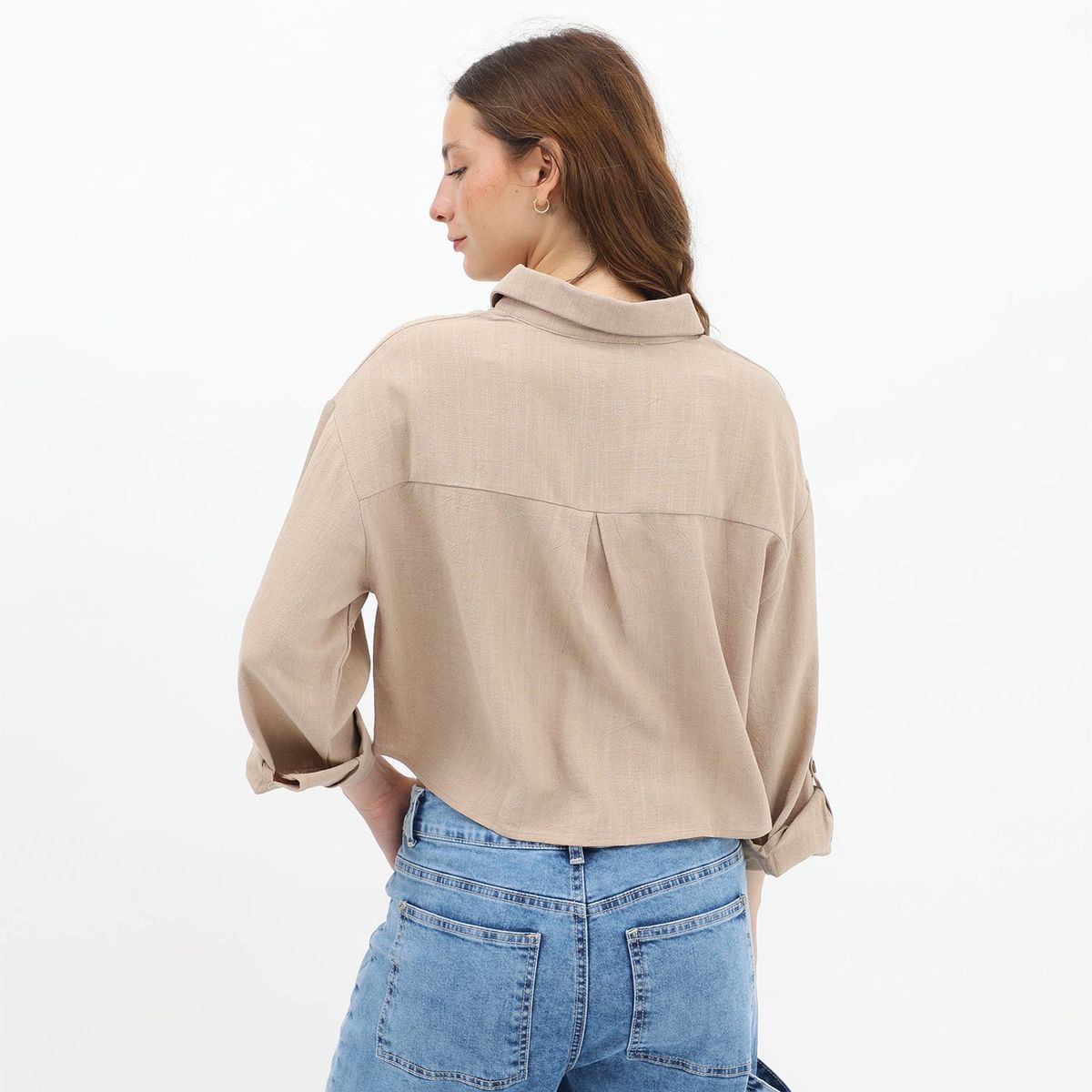 DOO AUSTRALIA - Blusa Manga Larga Casual Mujer Doo Australia