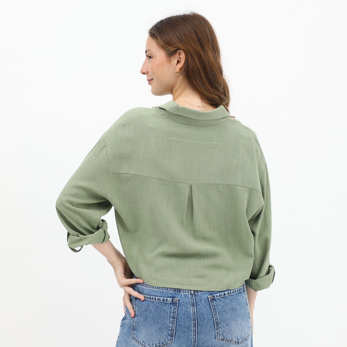 DOO AUSTRALIA - Blusa Manga Larga Casual Mujer Doo Australia