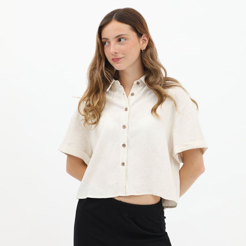 DOO AUSTRALIA - Blusa Manga Corta Casual Mujer Doo Australia