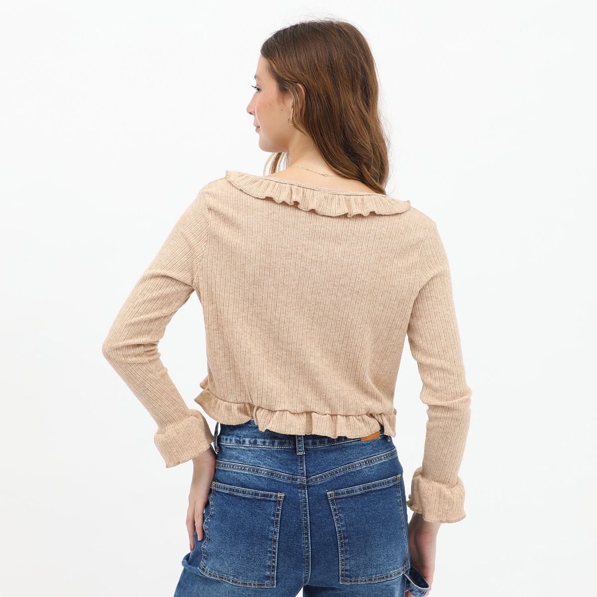 DOO AUSTRALIA - Top Manga Larga Casual Mujer Doo Australia