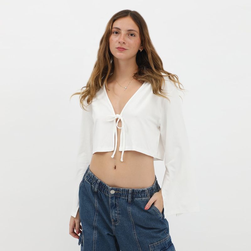 DOO AUSTRALIA - Top Manga Larga 100% Algodón Mujer Doo Australia