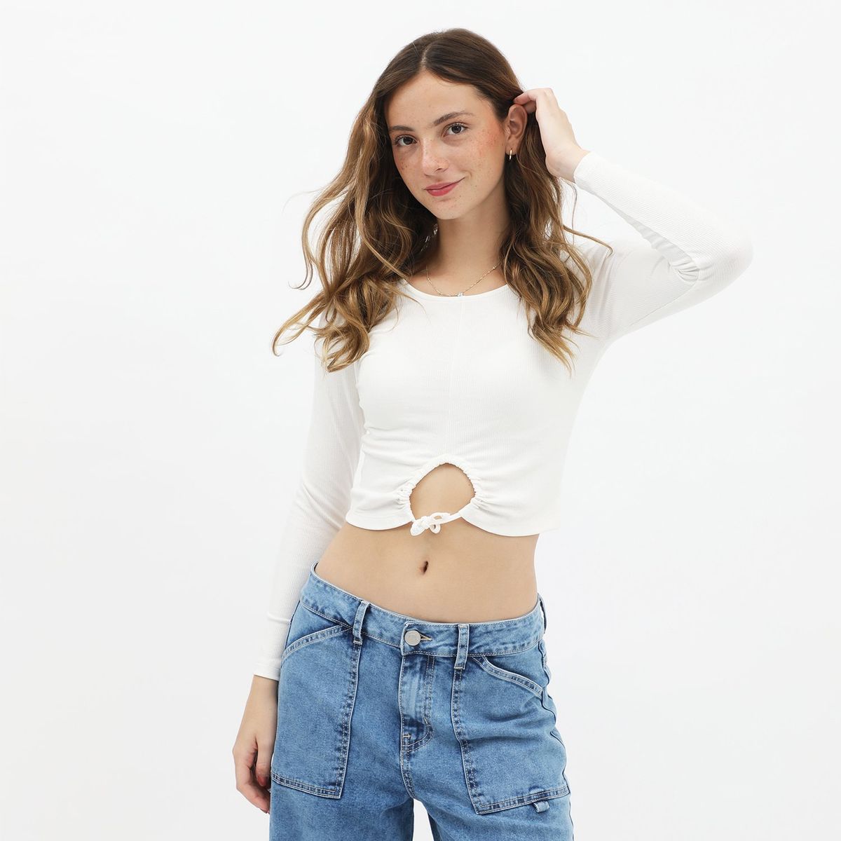 DOO AUSTRALIA - Top Manga Larga Casual Mujer Doo Australia