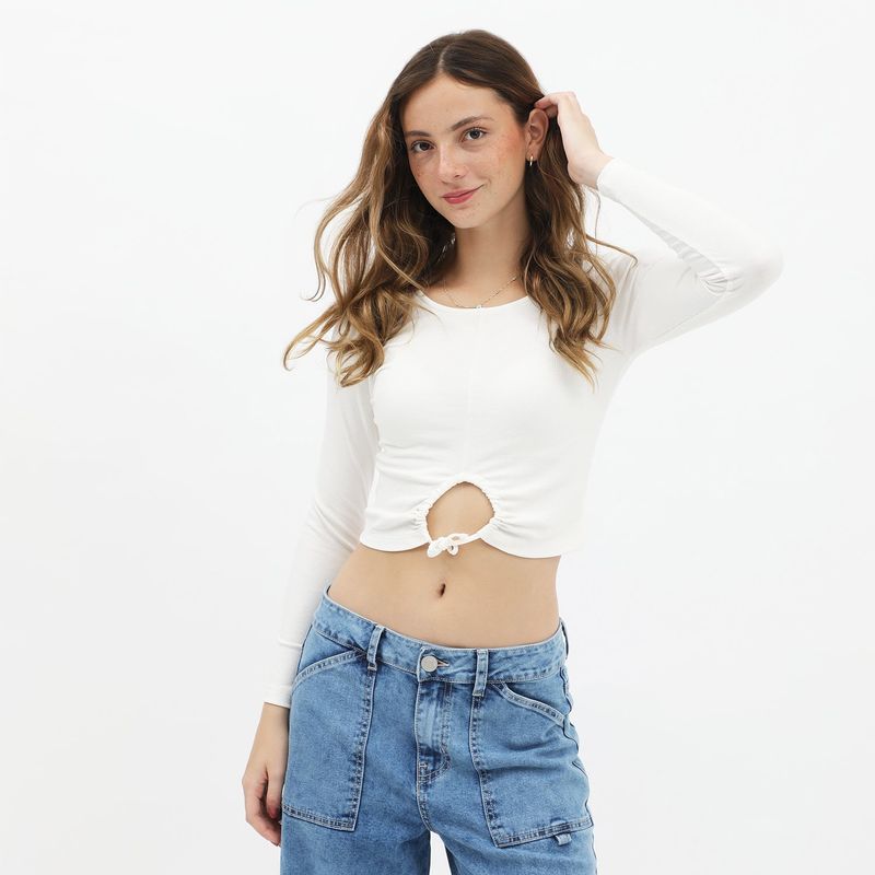 DOO AUSTRALIA - Top Manga Larga Casual Mujer Doo Australia