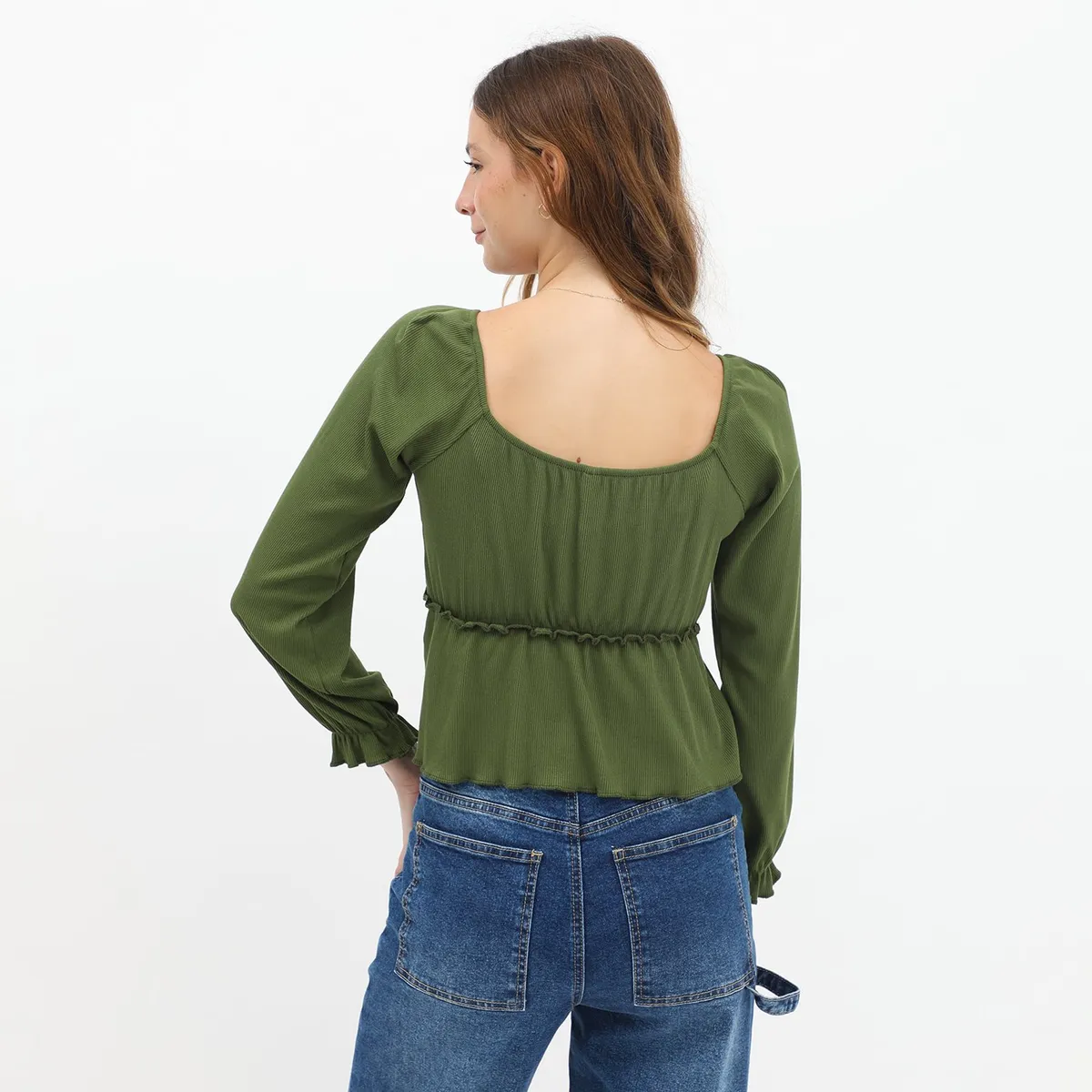 DOO AUSTRALIA - Top Manga Larga Casual Mujer Doo Australia