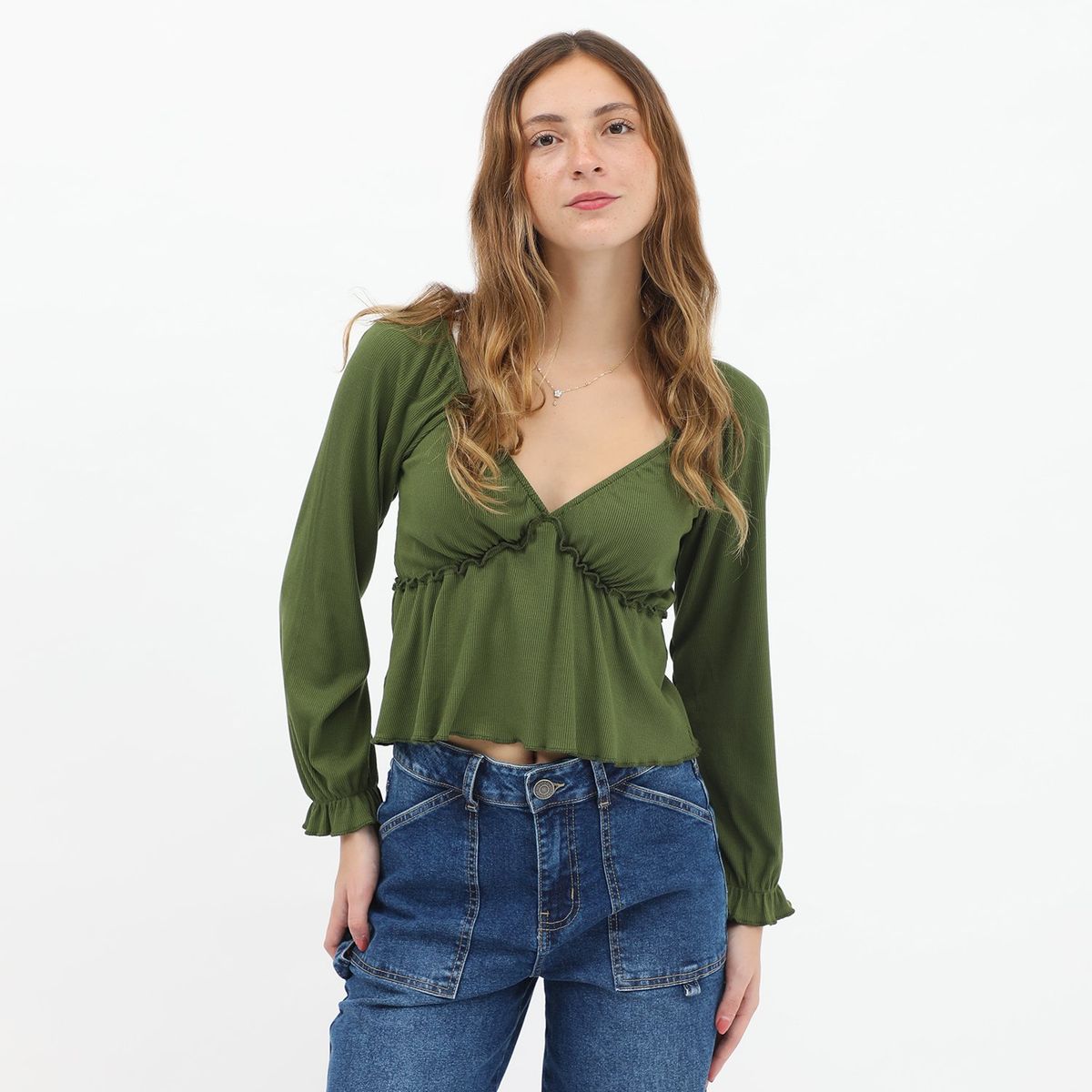 DOO AUSTRALIA - Top Manga Larga Casual Mujer Doo Australia