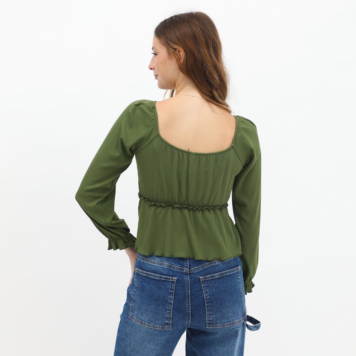 DOO AUSTRALIA - Top Manga Larga Casual Mujer Doo Australia