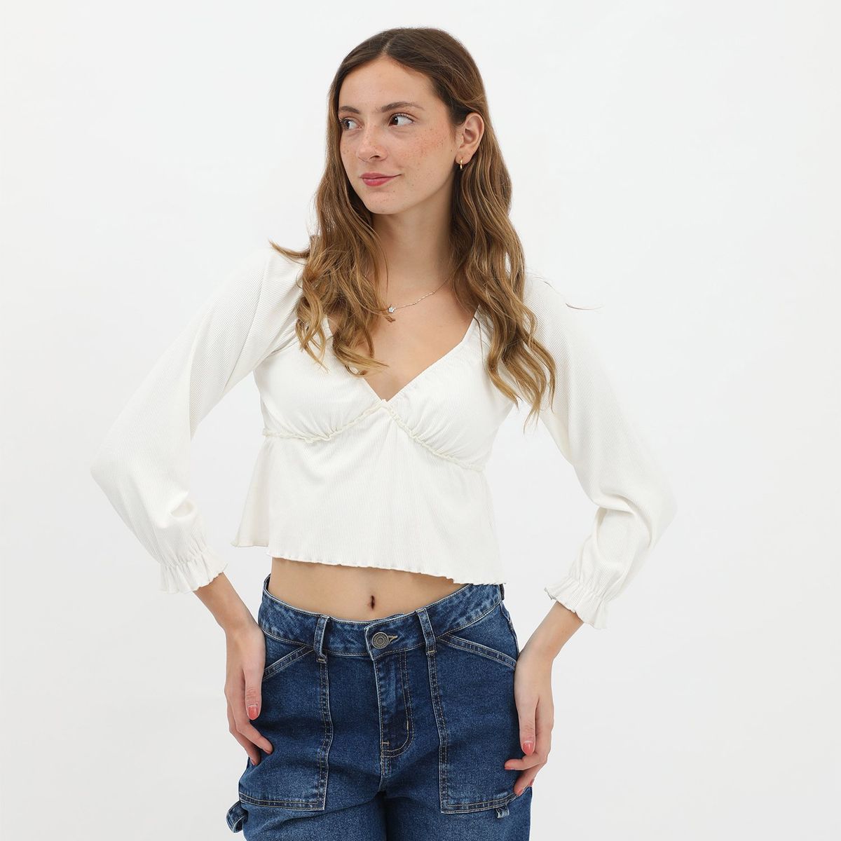 DOO AUSTRALIA - Top Manga Larga Casual Mujer Doo Australia