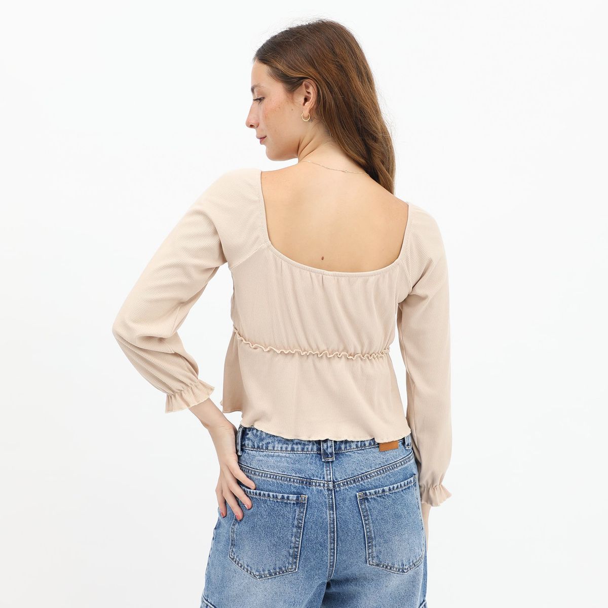 DOO AUSTRALIA - Top Manga Larga Casual Mujer Doo Australia