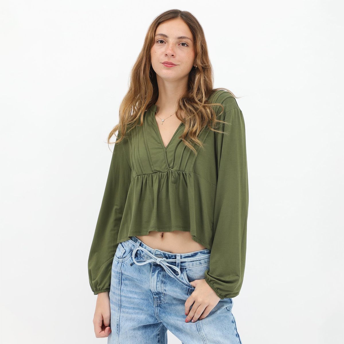 DOO AUSTRALIA - Top Manga Larga Casual Mujer Doo Australia