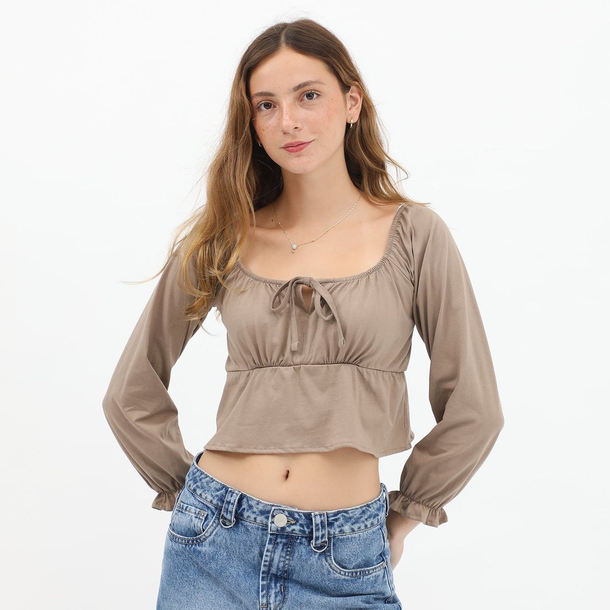 DOO AUSTRALIA - Top Manga Larga Casual Mujer Doo Australia