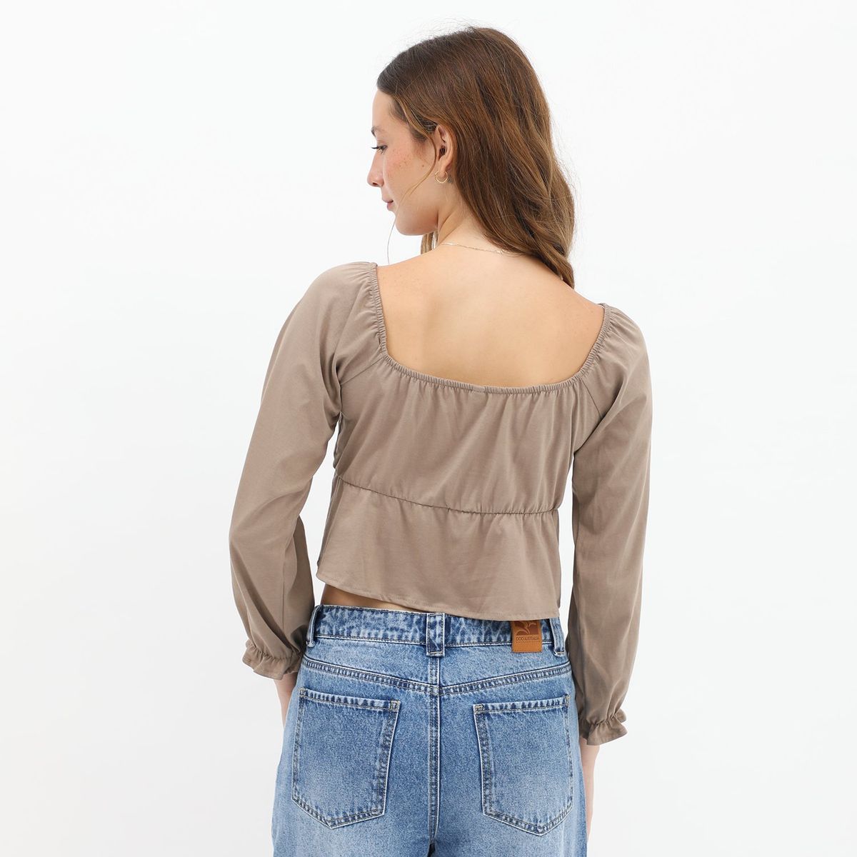 DOO AUSTRALIA - Top Manga Larga Casual Mujer Doo Australia