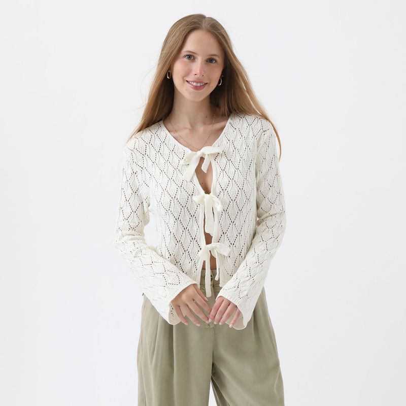 AMERICAN ABBEY - Cárdigan Casual Mujer American Abbey