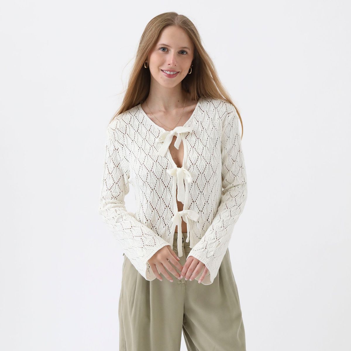 AMERICAN ABBEY - Cárdigan Casual Mujer American Abbey